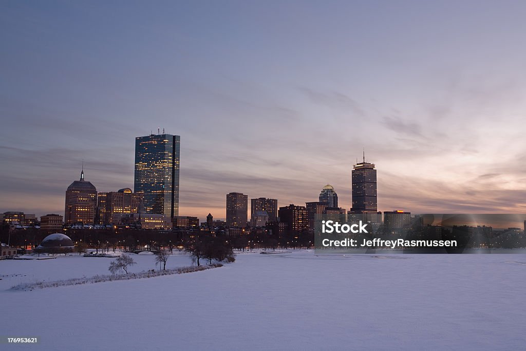 Der Innenstadt von Boston Back Bay - Lizenzfrei Arbeitsstätten Stock-Foto