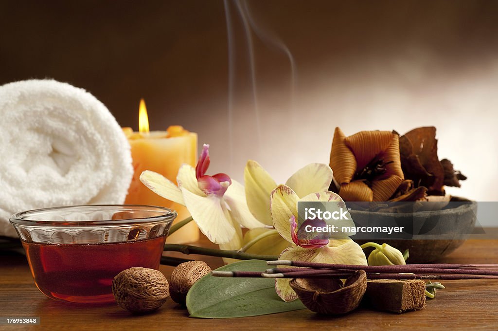 spa-Konzept - Lizenzfrei Aromatherapie Stock-Foto