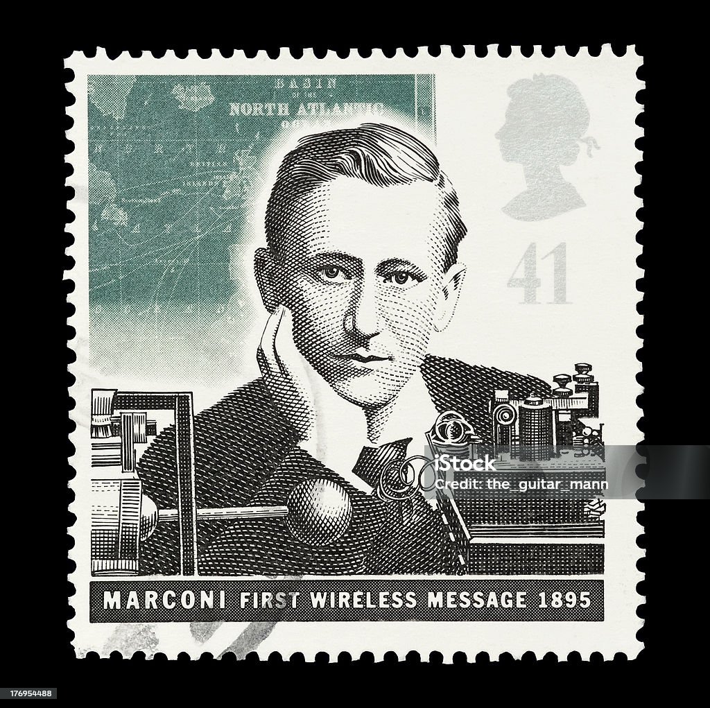 Marconi - Foto stock royalty-free di Guglielmo Marconi