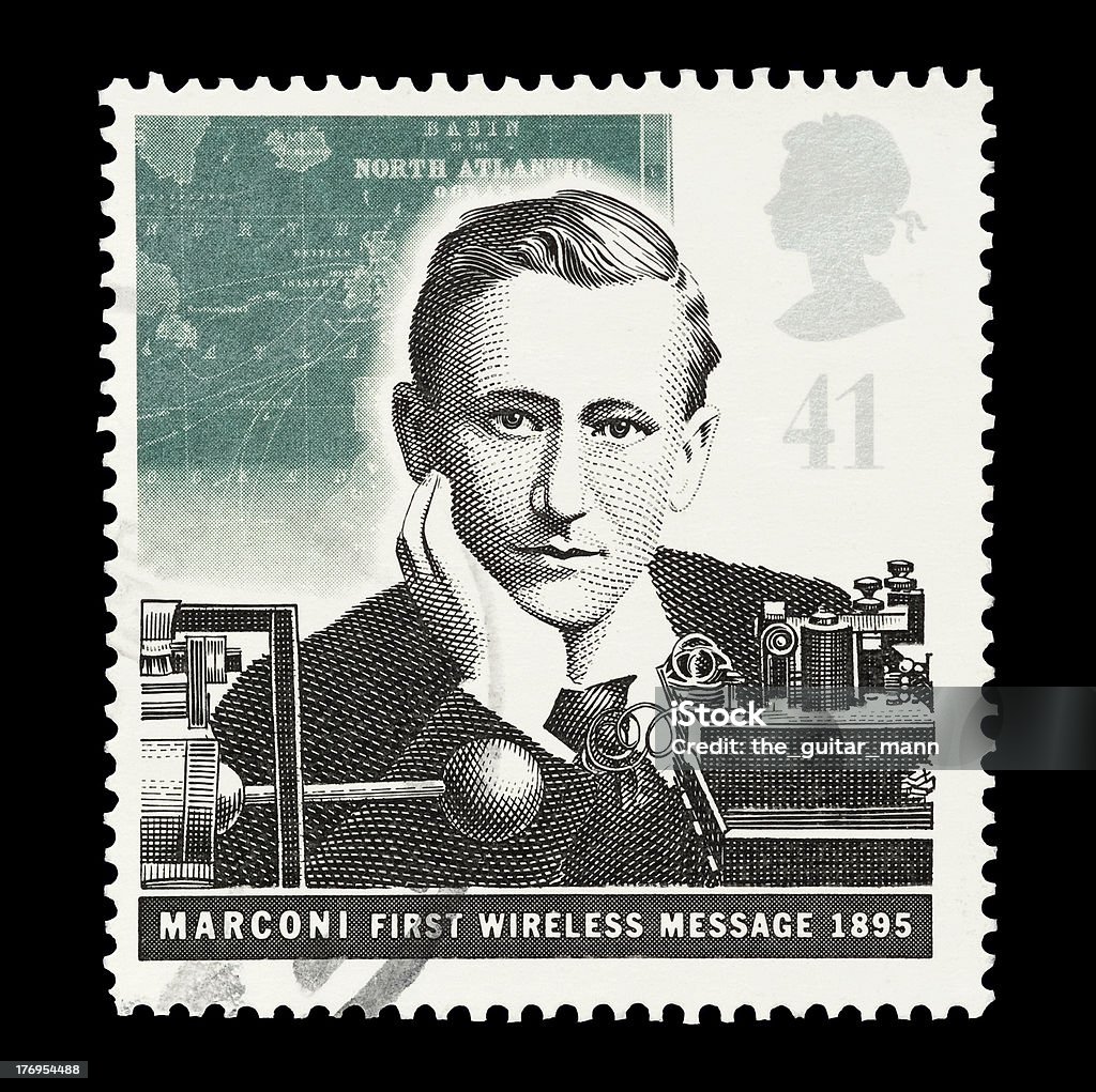 Marconi - Royalty-free Guglielmo Marconi Foto de stock