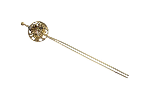 Old japanese ornamental hairpin