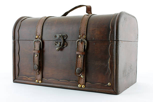 istock Large Wooden Chest 176955351