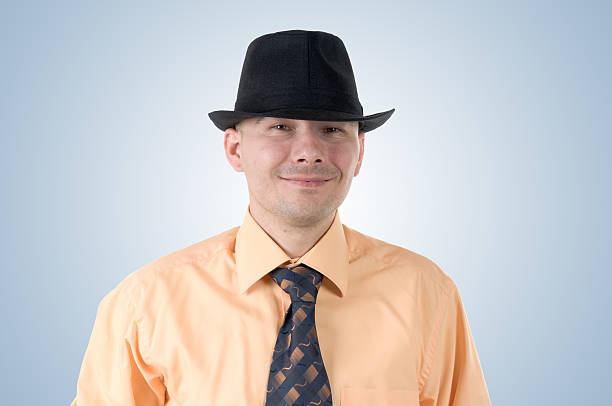 istock Attractive Young Man In Suit and Hat 176955543