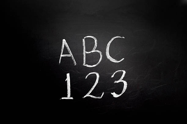 istock ABC - 123 on the chalckboard 176955951