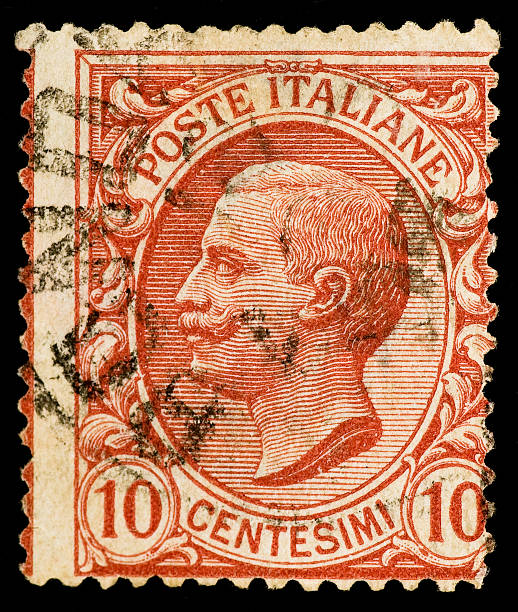 istock Vintage Italy Postage Stamp 176956272