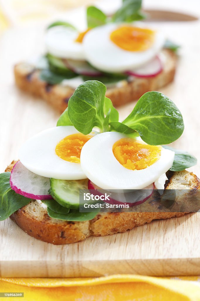 Tostadas sándwiches - Foto de stock de Alimento libre de derechos