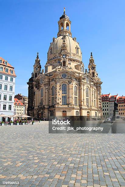 Photo libre de droit de Église Frauenkirche Dresde banque d'images et plus d'images libres de droit de Allemagne - Allemagne, Architecture, Bleu