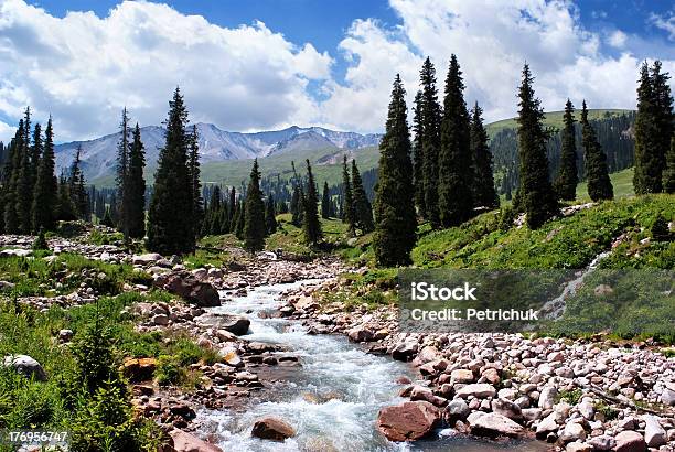 Summer Mountain Valley Stock Photo - Download Image Now - Beauty In Nature, Cloud - Sky, Cloudscape