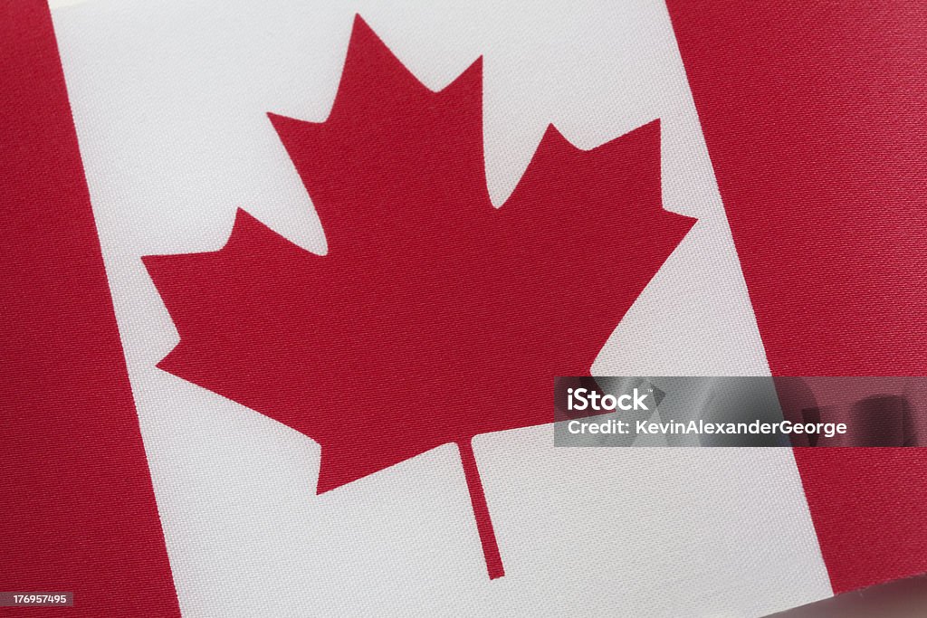 Flagge von Kanada - Lizenzfrei Amerikanische Kontinente und Regionen Stock-Foto