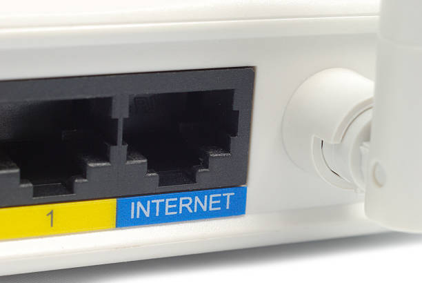 a conector hembra - wireless technology modem computer port cable fotografías e imágenes de stock