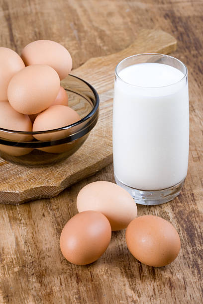 istock eggs and glass of milk 176957997