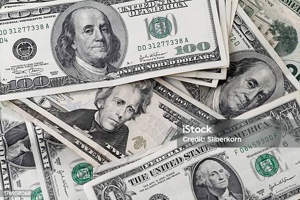 Banconote - Fotografie stock e altre immagini di Affari - Affari, Andrew Jackson - Presidente degli Stati Uniti, Banconota