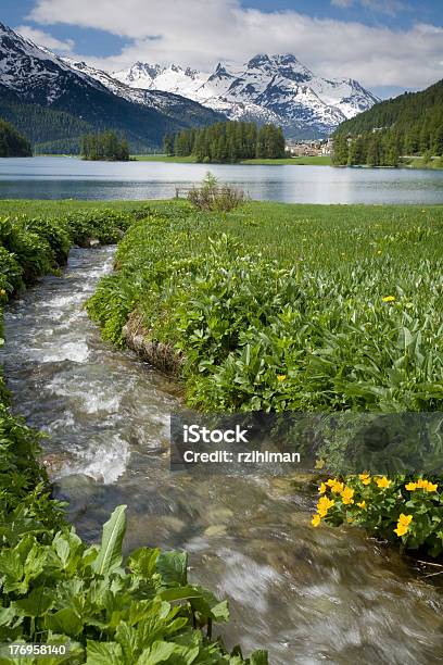 Jezioro Champferer - zdjęcia stockowe i więcej obrazów Alpy - Alpy, Alpy Szwajcarskie, Bez ludzi