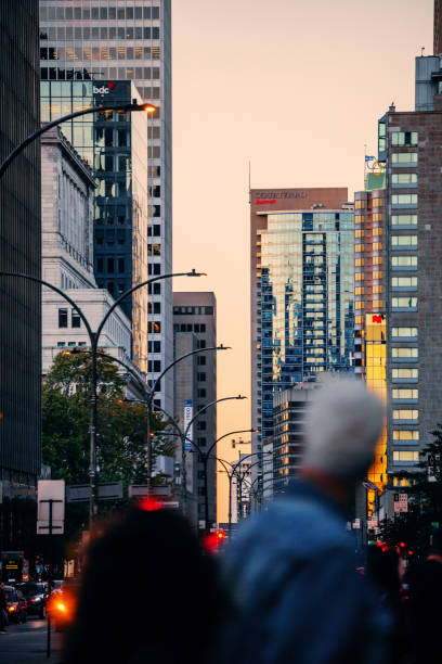 istock Montreal downtown sunset traffic 1769586291