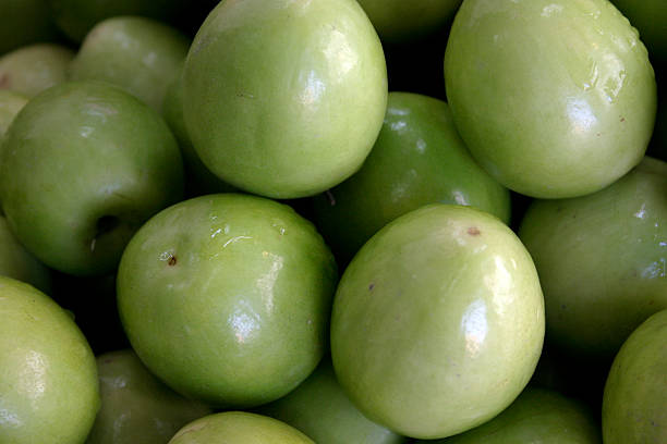 Manzanas verde - foto de stock