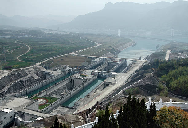 istock Three Gorges Dam at Yangtze River 176959713