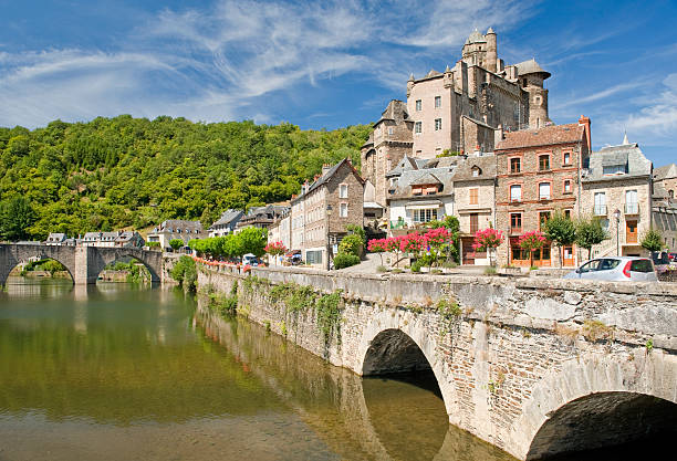 istock Bridge at Estaing Village 176960143