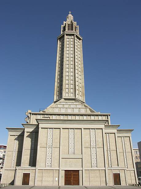 istock Saint Joseph church in Le Havre (Normandy, France, Unesco) 176960579