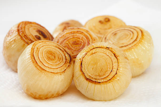 istock Group of freshly roasted onions 176960825