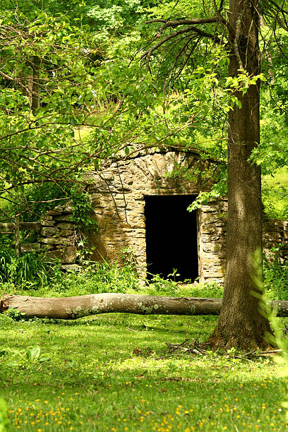 Stone outdoor doorway