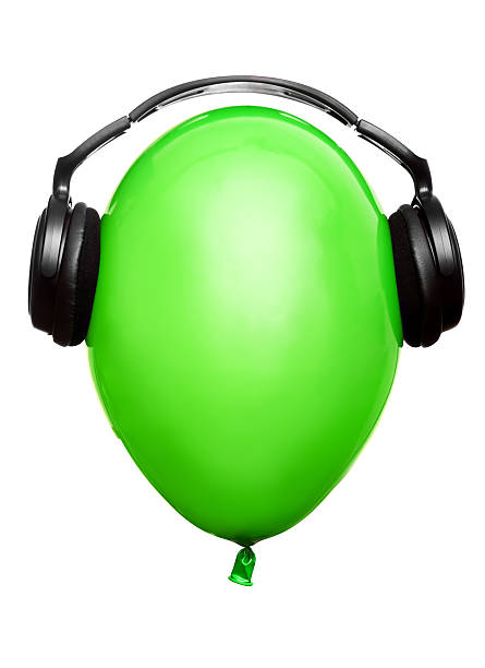 istock Headphones and balloon 176961595