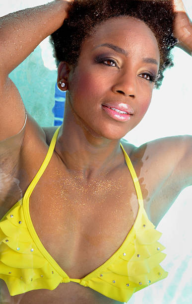 Woman in Swimming Pool