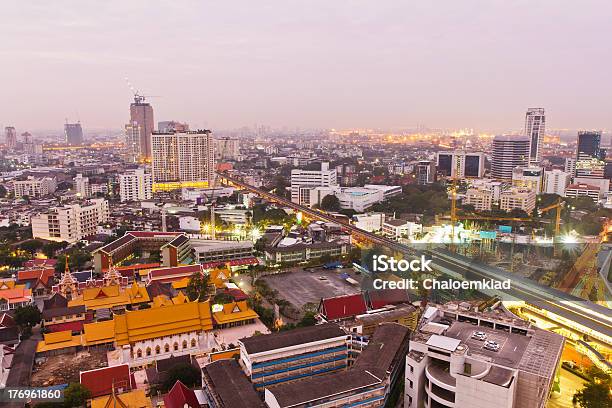 Panorámica A Bangkok Foto de stock y más banco de imágenes de Aire libre - Aire libre, Arquitectura, Arquitectura exterior