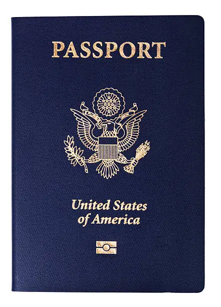 Photo of Isolated American Passport