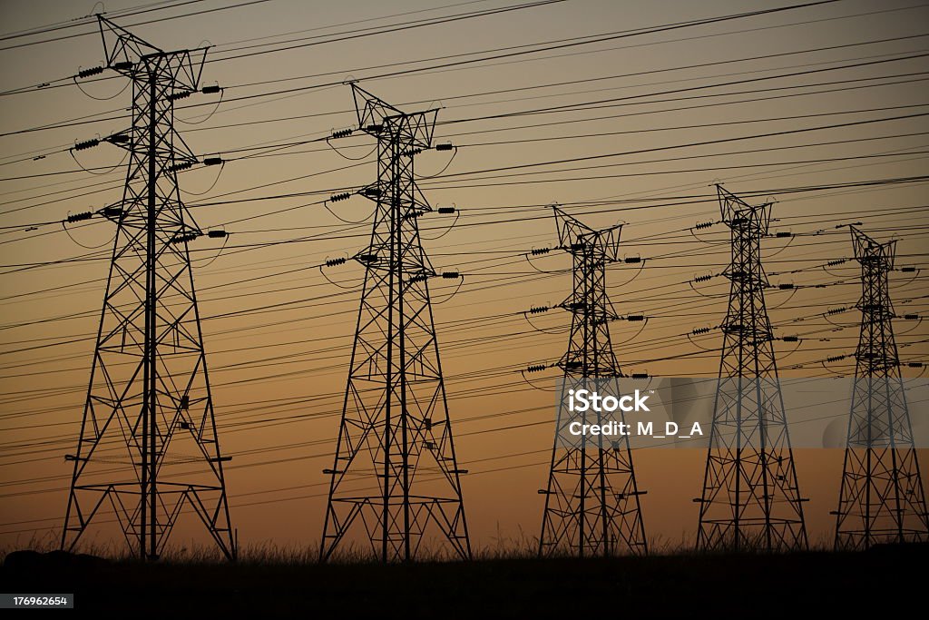 Energii elektrycznej - Zbiór zdjęć royalty-free (Centrum dystrybucyjne)