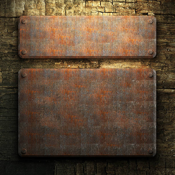istock rusty metal and wood plate 176962680