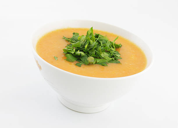 istock Cream soup with parsley 176963198