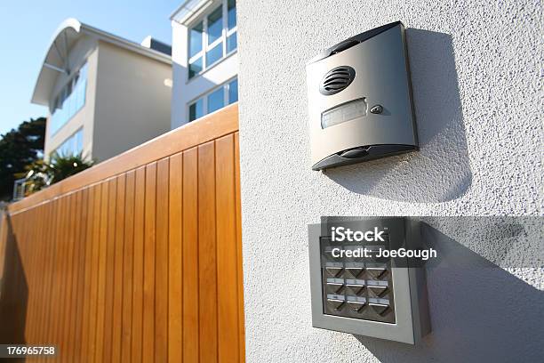 House Call Stock Photo - Download Image Now - Security System, Gate, Residential Building