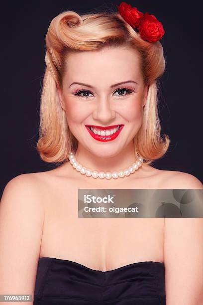 Pinup Girl Stock Photo - Download Image Now - 1940-1949, 1950-1959, Women