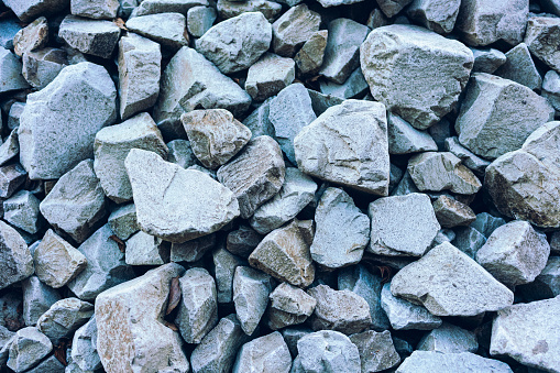 pile of stones,construction material stone -