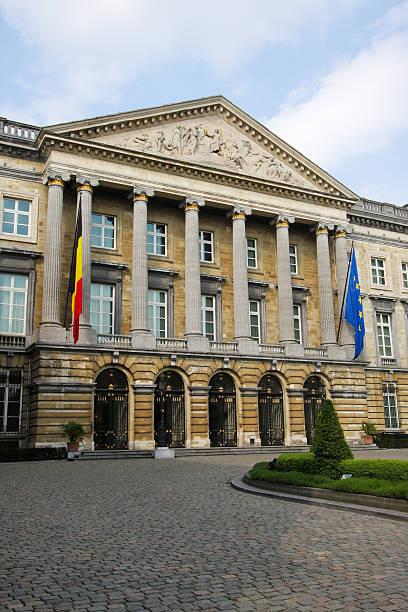 istock Belgian parliament in Brussels 176966726