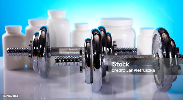 Supplement Background Stock Photo - Download Image Now - Anaerobic Exercise, Body Building, Healthcare And Medicine