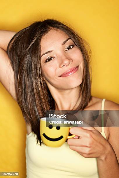 Morning Coffee Woman Tired Stock Photo - Download Image Now - Women, One Woman Only, Coffee - Drink
