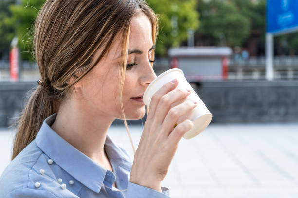 istock Refreshing Sustainability: Eco-Friendly Drink in Serene Moment 1769685572