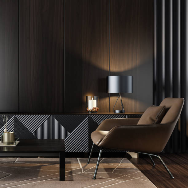 istock Modern interior minimalist living room with flat TV 8k 1769714727