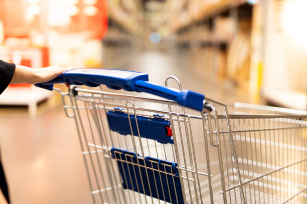 istock Shopping cart at a hardware store 1769737382