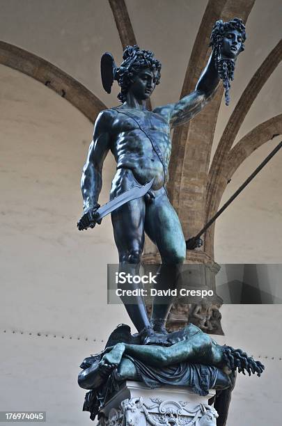 Bronzestatue Von Perseus Stockfoto und mehr Bilder von Europa - Kontinent - Europa - Kontinent, Florenz - Italien, Fotografie