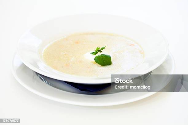 Foto de Sopa De Frango Com Creme Azedo e mais fotos de stock de Abóbora Butternut - Abóbora Butternut, Alimentação Saudável, Alimento básico