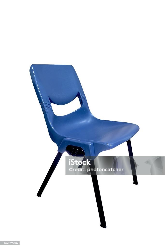 Azul moderno silla - Foto de stock de A la moda libre de derechos