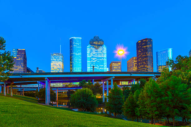 istock view on downtown Houston in late afternoon from the bayou 176979282