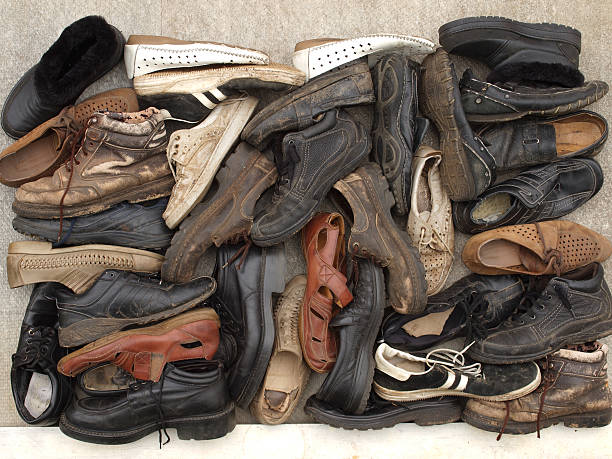 istock large number of diverse old shoes 176979747