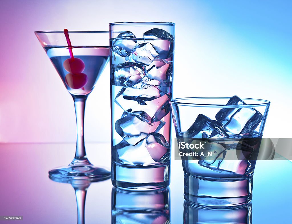 Trois cocktails - Photo de Couleur fluo libre de droits