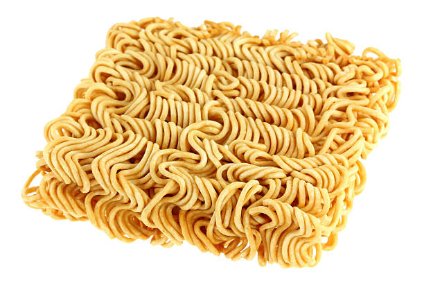 istock Dried Instant noodles isolated on a white 176981971