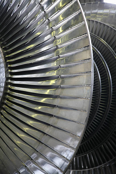 istock Steam turbine rotor 176982078
