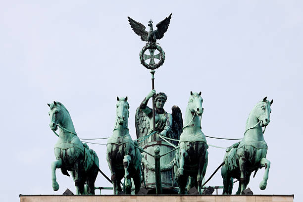 istock Quadriga Monument Over Brandenbourg Gate in Berlin (Germany) 176982597
