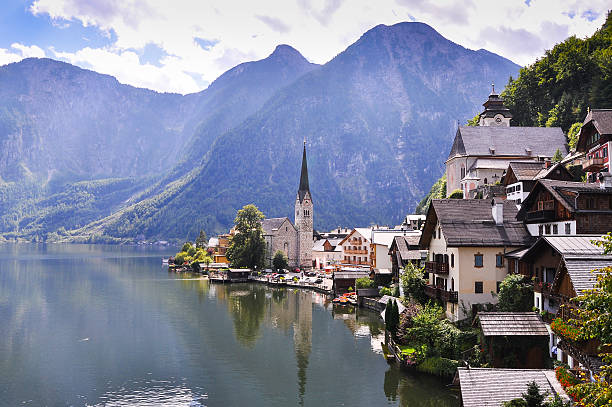 istock Hallstatt See Lake in Austria, UNESCO World Heritage Site 176983351